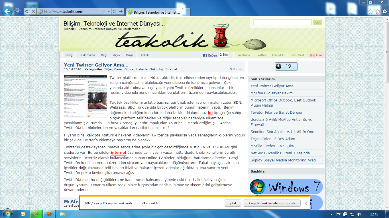 Internet explorer 9 kennenlernen