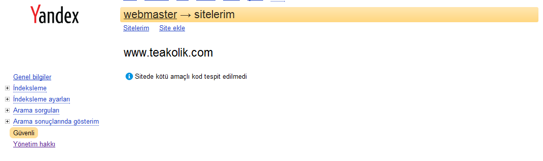 Kaynak. http://www.teakolik.com/yandex-webmaster-araclari-seo. 