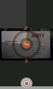 abbyy card reader