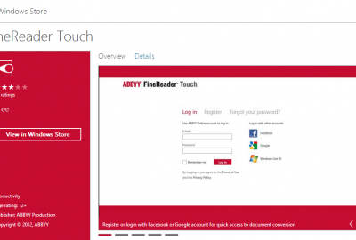 abbyy windows store