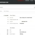 WebSiteDefender-Status