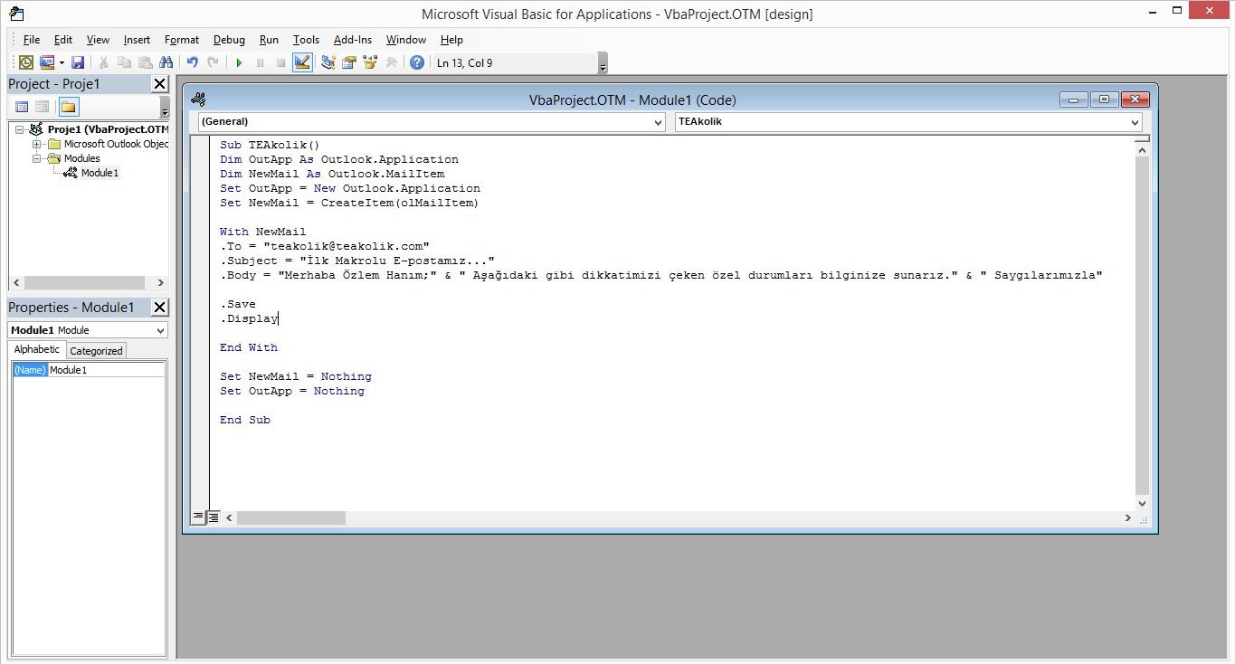 outlook_visual_basic | TEAkolik Blog