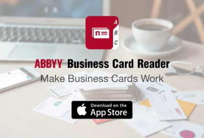 abbyy business card reader