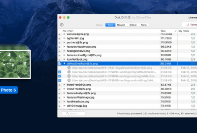 CleverFiles Duplicate File Finder