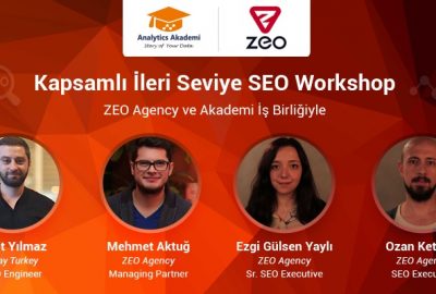Zeo Agency analytics akademi seo eğitimi