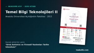 Temel Bilgi Teknolojileri II – akademik atıf, Hamza Şamlıoğlu TEAkolik